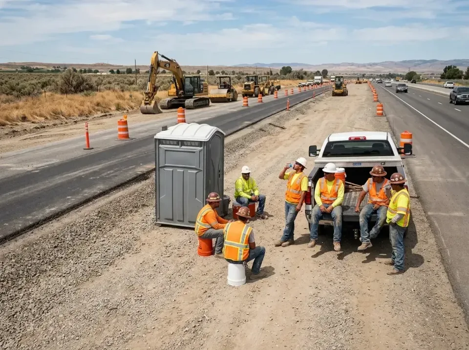 highway-road-construction-crew-007 — frequently asked questions, Porta Potty and Restroom Rentals in Denmark, SC